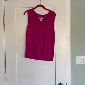 Chico’s pink tank top NWT